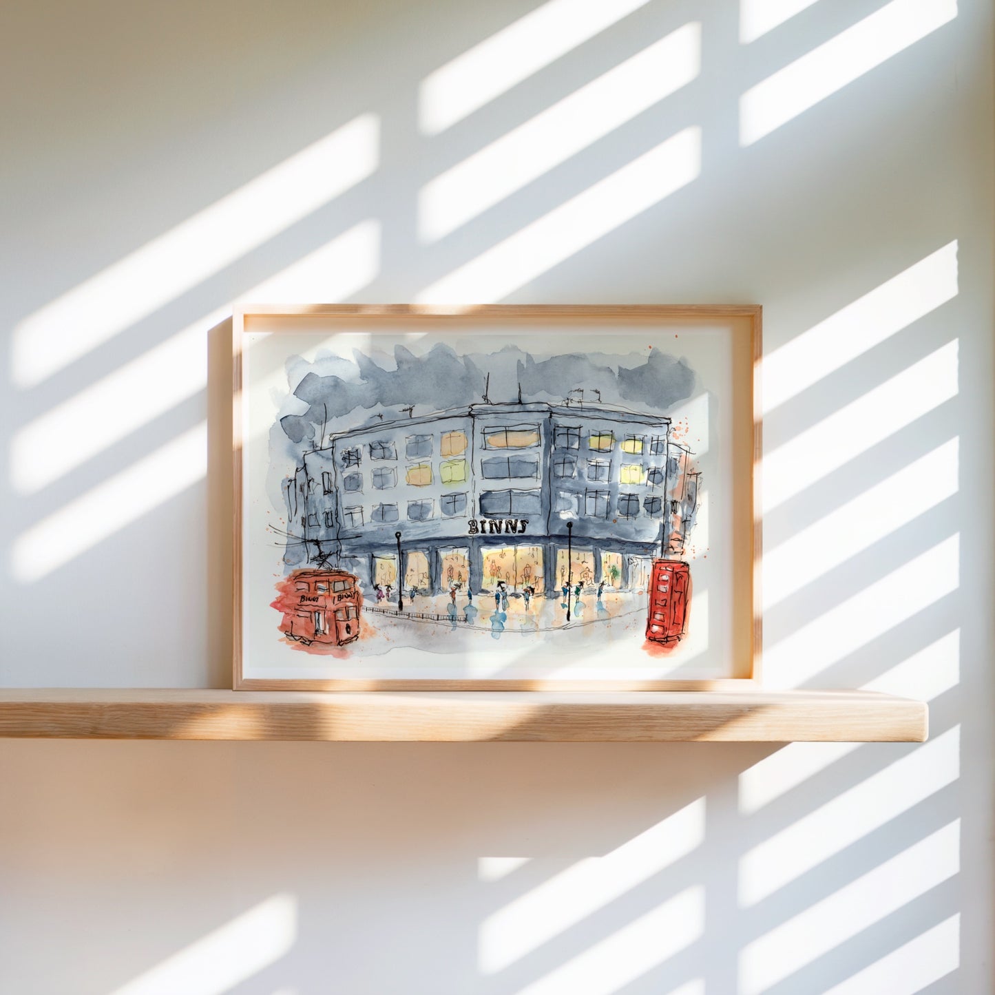 Binns, Sunderland Original Watercolour